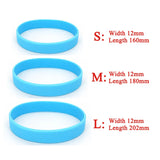 10 PCS Custom Silicone Armband Bracelet for Kids Adults