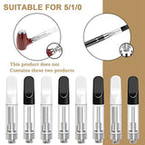 10 PCS 1.0ML Glass Ceramics Empty Storage Cartridges