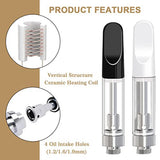 10 PCS 1.0ML Glass Ceramics Empty Storage Cartridges