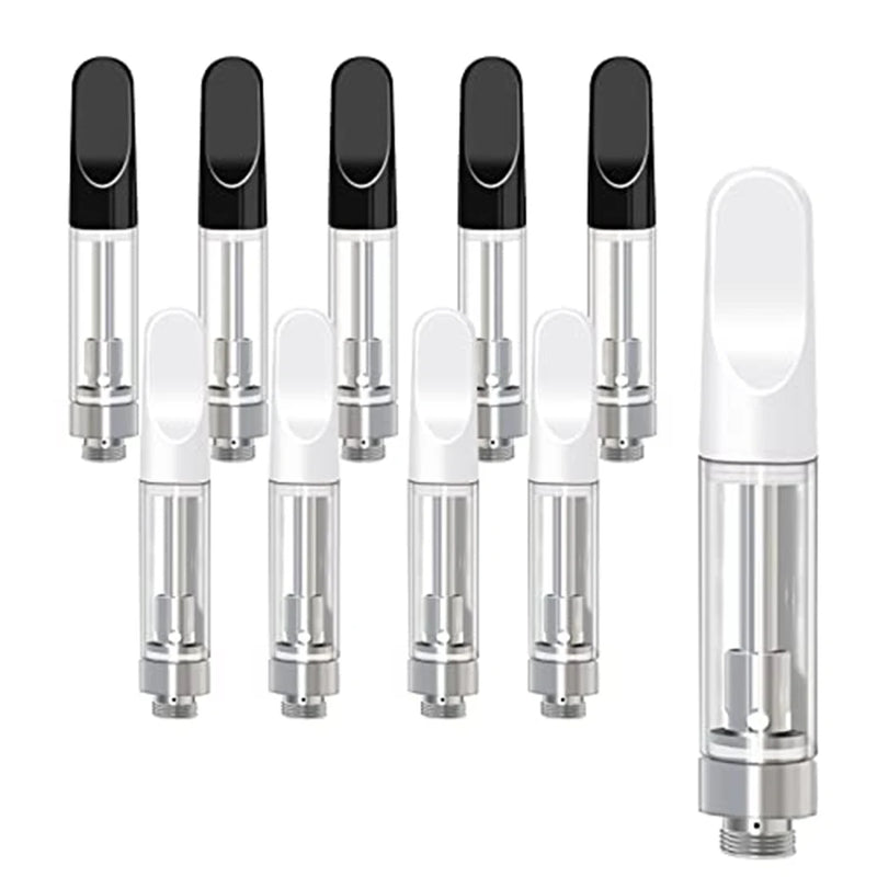 10 PCS 1.0ML Glass Ceramics Empty Storage Cartridges