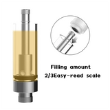 10 PCS Empty Storage Cartridges for 1.0ML Glass Ceramics