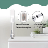 10 PCS Empty Storage Cartridges for 1.0ML Glass Ceramics
