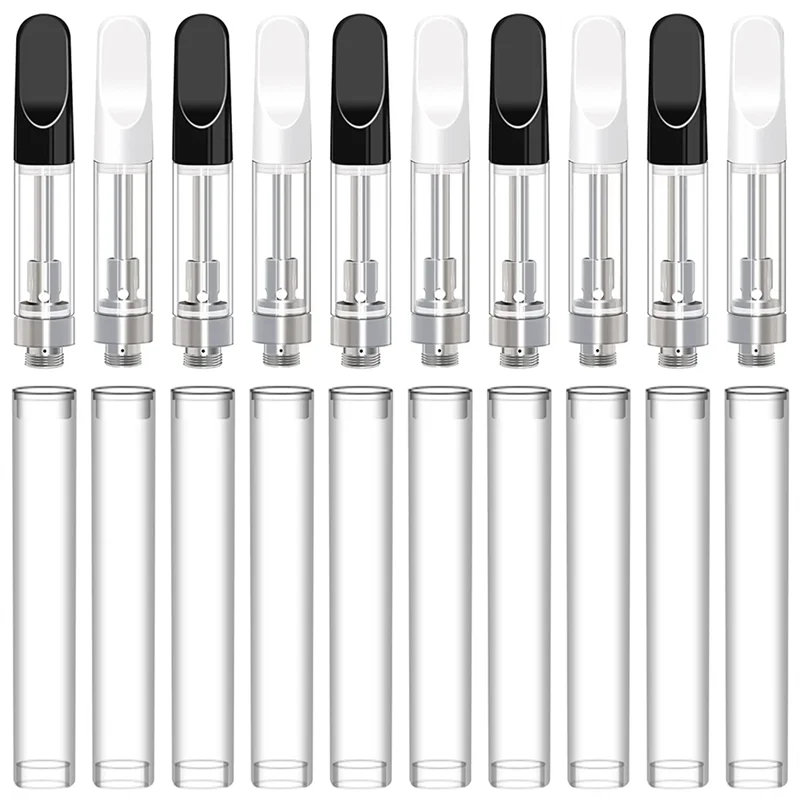 10 PCS Empty Storage Cartridges for 1.0ML Glass Ceramics