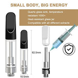 10 PCS 1.0ML Glass Ceramics Empty Storage Cartridges