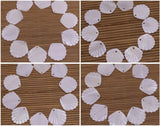 10 PCS Fan Shell Flower Mother of Pearl Jewelry Making