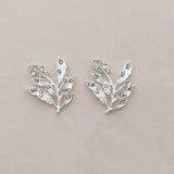 10 PCS Crystal Rhinestone Branches & Leaves Metal Alloy DIY Jewelry Accessorie