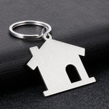 10 PCS Name House Key Chain Personalized Gift for Boyfriend Girlfriend Lover