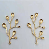 10 PCS Metal Alloy KC Plated Branches Pendant DIY Jewelry Making