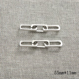 10 Metal Alloy KC/Rhodium Pendants Charm for Jewelry Making