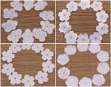 10 PCS Flower Shape Shell Mother of Pearl Jewelry Charms