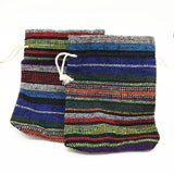 10 PCS Colorful Cotton Linen Pouch Drawstring Bag Wedding Gift Bag