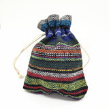 10 PCS Colorful Cotton Linen Pouch Drawstring Bag Wedding Gift Bag