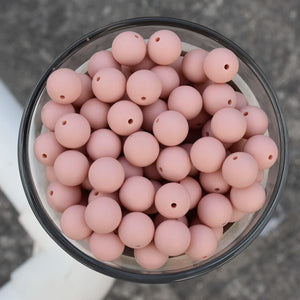 10 PCS Food Round & Hexagon Silicone Teething Beads DIY Toys