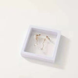 10 PCS Jewelry Storage Box PE Film Suspension Necklace Display Transparent