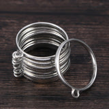 10 PCS Circle Frame Bezel Pendant Blanks for Jewelry Making