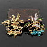 10 PCS KC Plated Enamel Clouds Crane Headwear Accessories DIY Jewelry Making