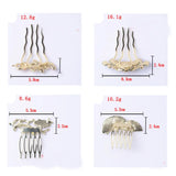 10 PCS Enamel Hair Combs for DIY Jewelry Making