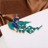 10 PCS Enamel Phoenix Birds DIY Jewelry Making Accessories