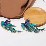 10 PCS Enamel Phoenix Birds DIY Jewelry Making Accessories