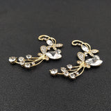 10 PCS Metal Rhinestone Tree Branch Flower DIY Headwear Jewelry Making