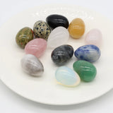 10 PCS Natural Agate Stone Egg Decoration Divination Stone Gift