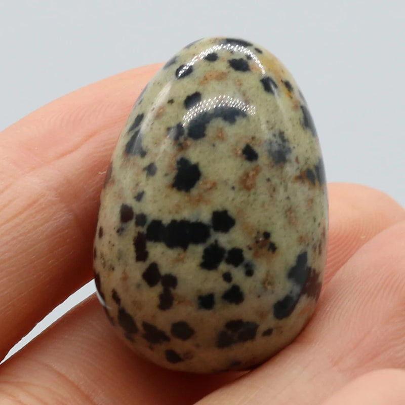 10 PCS Natural Agate Stone Egg Decoration Divination Stone Gift