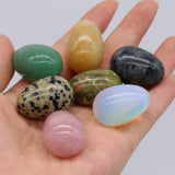 10 PCS Natural Agate Stone Egg Decoration Divination Stone Gift