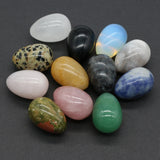 10 PCS Natural Agate Stone Egg Decoration Divination Stone Gift