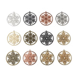 10pcs Snowflake Charms for Jewelry Making Christmas Pendants