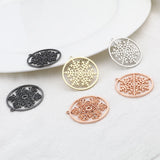 10pcs Snowflake Charms for Jewelry Making Christmas Pendants
