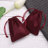 10-Pack Flannel Gift Bags Jewelry Pouches, Velvet Packaging Sack