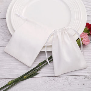 10-Pack Flannel Gift Bags Jewelry Pouches, Velvet Packaging Sack