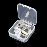 10 Pack Clear Storage Box with Snap-tight Closure Latch Jewelry Bead Container