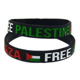 10 Pack SAVE GAZA Silicone Rubber Wristband Bracelets for Women Men