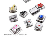 10 Pack Italian Charm Links Bracelet Jewelry DIY Making Parts