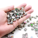 10 Pack Italian Charm Links Bracelet Jewelry DIY Making Parts