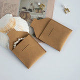 10-Pack Microfiber Jewelry Pouches Suede Envelope Flap Gift Bags