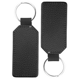 10 Pack Glitter PU Leather Keychain DIY Heat Transfer Keyring