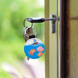 10 Pack Sublimation Blanks PU Leather DIY Heat Transfer Keyring