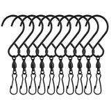 10 Pack Swivel Hooks Clips for Hanging Wind Spinners Wind Chimes
