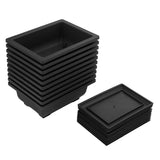 10 Packs Bonsai Training Pots with Tray 16.5X12cm