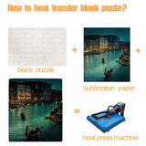 10 Pack A4 A5 Sublimation Blanks Puzzles - DIY Blank Puzzle for Crafts