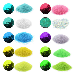 10 Packs Noctilucent Sand Paint Star Wishing Bottle Glow in the Dark