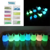 10 Packs Noctilucent Sand Paint Star Wishing Bottle Glow in the Dark
