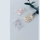 10 Pair/Set 925 Sterling Silver RoseGold Silver Earplugs Ear Plugs
