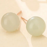 10 Pairs 925 Silver Earring Posts Setting Pearl Cup
