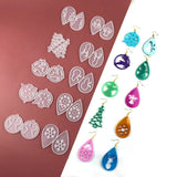 Christmas Pendant Earrings Silicone Mold for Epoxy Resin Craft