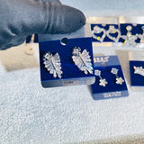 CZ Water Drop Heart Earrings Bridal Jewelry Yiwu