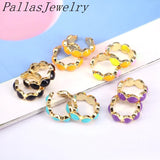 10 Pairs Multicolor Enamel Ear Cuff Cartilage Ear Clip for Women
