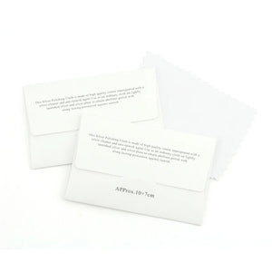 10 Pcs Sterling Silver Cleaning Cloth Polishing Wiping Cloth for Jewelry